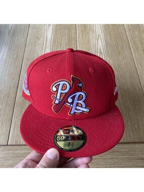 Palm Beach Cardinals New Era Baseball Hat Size 7 1/2 Florida State League Cap